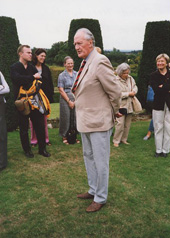 Nigel Nicolson, Long Barn, Kent, Sep 2001